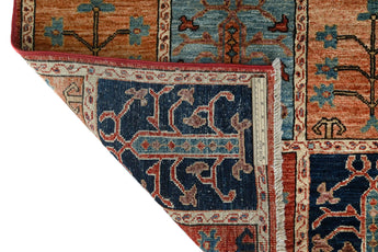Handknuten Dehbaft Oriental rug, 128x84 cm, classic carpet by Orientmattor with intricate traditional patterns and rich colors.