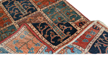 Orientmattor Handknuten Matta Dehbaft Oriental, classic carpet with intricate patterns, measuring 128 x 84 cm.