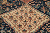 Handwoven Dehbaft Oriental carpet by Orientmattor, 148x87 cm, showcasing intricate patterns and rich colors in a classic style.