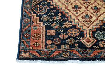 Orientmattor Handknuten Dehbaft Oriental rug, 148x87 cm, classic carpet with intricate patterns and rich colors.