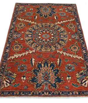 Orientmattor Handknuten Dehbaft Oriental rug, classic carpet with intricate patterns, 149x89 cm size, detailed craftsmanship.