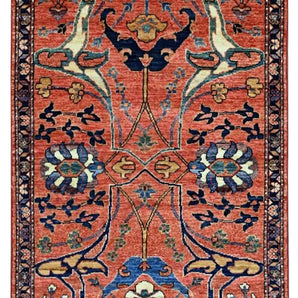 Handknuten Dehbaft Oriental carpet, classic design, 149x94 cm, by Orientmattor, showing intricate patterns and rich colors.