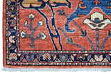 Orientmattor Dehbaft Oriental handwoven classic carpet, 149 x 94 cm, detailed traditional design.