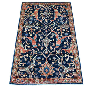 Handknuten Matta Dehbaft Oriental 153 x 91 cm Nr. 65606 - Orientmattor