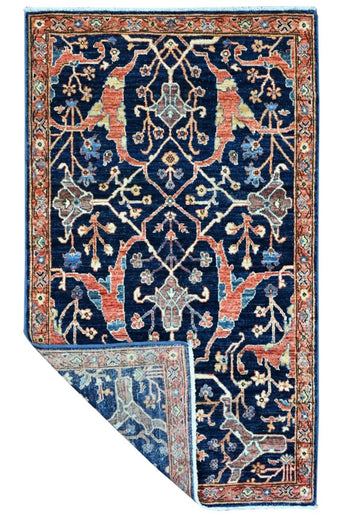 Handknuten Matta Dehbaft Oriental 153 x 91 cm Nr. 65606 - Orientmattor