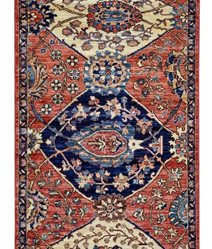 Handknuten Matta Dehbaft Oriental 153 x 92 cm Nr. 65607 - Orientmattor