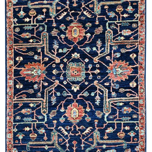 Handknuten Matta Dehbaft Oriental 153 x 95 cm Nr. 65608 - Orientmattor