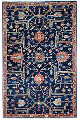 Handknuten Matta Dehbaft Oriental 153 x 95 cm Nr. 65608 - Orientmattor