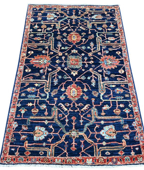 Handknuten Matta Dehbaft Oriental 153 x 95 cm Nr. 65608 - Orientmattor