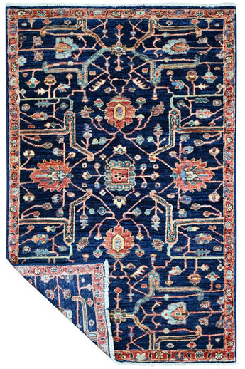 Handknuten Matta Dehbaft Oriental 153 x 95 cm Nr. 65608 - Orientmattor