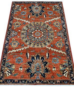 Handknuten Matta Dehbaft Oriental 155 x 95 cm Nr. 65609 - Orientmattor