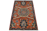 Handknuten Matta Dehbaft Oriental 155 x 95 cm Nr. 65609 - Orientmattor