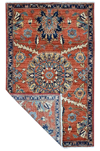 Handknuten Matta Dehbaft Oriental 155 x 95 cm Nr. 65609 - Orientmattor