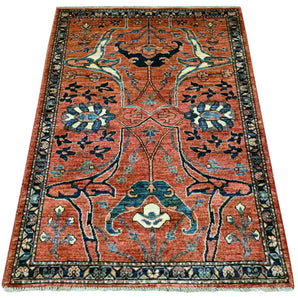 Handknuten Matta Dehbaft Oriental 156 x 98 cm Nr. 65597 - Orientmattor