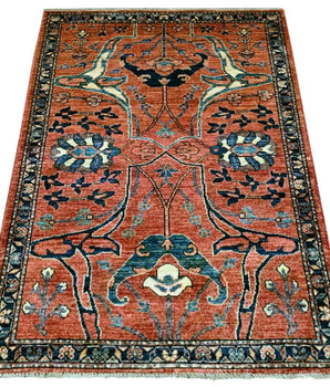 Handknuten Matta Dehbaft Oriental 156 x 98 cm Nr. 65597 - Orientmattor