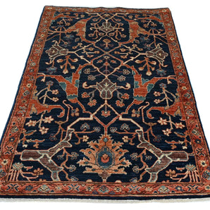 Handknuten Dehbaft Oriental rug by Orientmattor, classic carpet with intricate pattern, 160 x 96 cm, detailed woven design.
