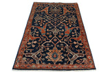 Handknuten Dehbaft Oriental rug by Orientmattor, classic carpet with intricate pattern, 160 x 96 cm, detailed woven design.
