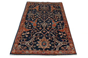Handknuten Dehbaft Oriental rug by Orientmattor, classic carpet with intricate pattern, 160 x 96 cm, detailed woven design.