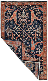 Orientmattor handknuten Dehbaft Oriental rug, classic carpet in 160 x 96 cm with intricate traditional patterns.