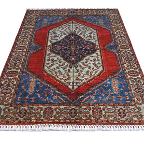 Handwoven Dehbaft Oriental rug by Orientmattor, classic style, 177 x 128 cm, detailed traditional carpet with intricate patterns.