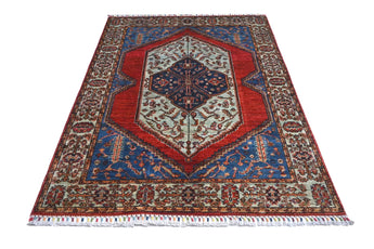 Handwoven Dehbaft Oriental rug by Orientmattor, classic style, 177 x 128 cm, detailed traditional carpet with intricate patterns.