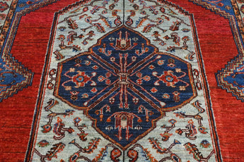 Handwoven Dehbaft Oriental rug by Orientmattor, classic carpet with intricate patterns, measuring 177 x 128 cm.