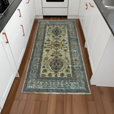Orientmattor Handknuten Dehbaft Oriental rug, classic carpet with intricate patterns, measuring 177 x 84 cm.