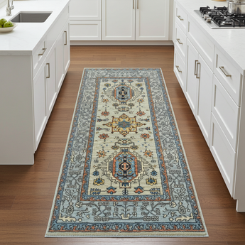 Orientmattor Handknuten Dehbaft Oriental carpet, classic rug with intricate design, measuring 177x84 cm, detailed pattern visible.
