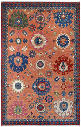 Orientmattor handwoven Dehbaft Oriental carpet, 179x119 cm, featuring intricate classic patterns and rich colors.