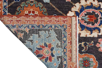 Orientmattor handwoven Dehbaft Oriental rug, 179x125 cm, featuring intricate patterns and rich colors in a classic carpet design.