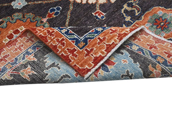 Orientmattor Handknuten Matta Dehbaft Oriental, classic carpet in 179x125 cm with intricate pattern and rich colors.