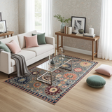 Handknuten Dehbaft Oriental carpet by Orientmattor, 180 x 121 cm, showcasing intricate traditional patterns and rich colors.