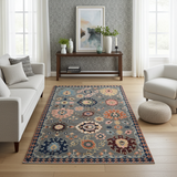 Handwoven Dehbaft Oriental rug by Orientmattor, classic 180x121 cm carpet with intricate patterns and rich colors.