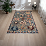Handwoven Dehbaft Oriental classic carpet from Orientmattor, 180x121 cm, featuring intricate traditional patterns and rich colors.