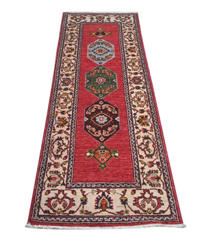 Orientmattor Handknuten Dehbaft Oriental rug, classic carpet with intricate patterns, 181 x 60 cm, detailed woven design.