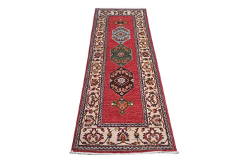 Orientmattor Handknuten Dehbaft Oriental rug, classic carpet with intricate patterns, 181 x 60 cm, detailed woven design.