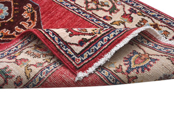 Handwoven Dehbaft Oriental rug by Orientmattor, classic carpet with intricate patterns, measuring 181 x 60 cm.