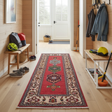 Handknuten Dehbaft Oriental rug by Orientmattor, classic 181x60 cm carpet with intricate pattern and warm tones.
