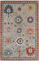 Handwoven Dehbaft Oriental rug by Orientmattor, 184x120 cm, featuring intricate classic carpet design and rich colors.