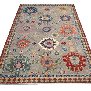 Orientmattor Handknuten Matta Dehbaft Oriental, classic carpet in beige and red tones, 184x120 cm, detailed woven design.
