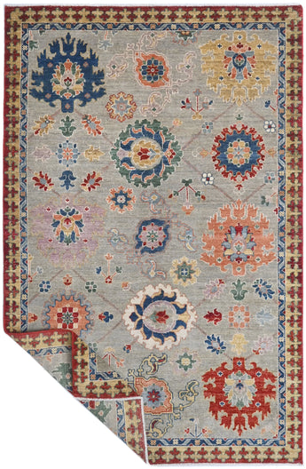 Orientmattor Handknuten Dehbaft Oriental rug, classic carpet in 184x120 cm with intricate patterns, detailed close-up image.