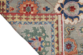 Orientmattor handknuten Dehbaft Oriental classic carpet, 184x120 cm with intricate traditional patterns, detailed close-up view