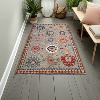 Orientmattor Handknuten Matta Dehbaft Oriental, classic 184x120 cm with intricate patterns, woven textile floor covering.