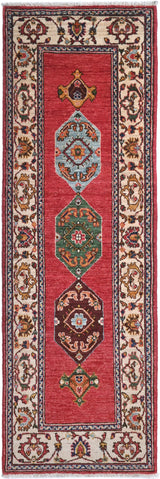Handknuten Dehbaft Oriental carpet by Orientmattor, classic 185x60 cm with intricate patterns and rich colors.
