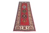 Handknuten Dehbaft Oriental handwoven carpet, 185x60 cm, classic design from Orientmattor, detailed floral patterns and rich colors.