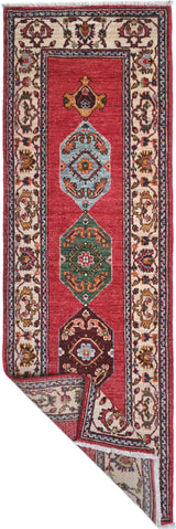 Orientmattor Handknuten Dehbaft Oriental rug, 185x60 cm, classic design with intricate patterns and rich colors.