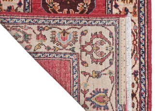 Handwoven Orientmattor Dehbaft Oriental classic carpet, 185x60 cm with intricate patterns and warm tones.