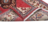 Handwoven Dehbaft Oriental handknuten rug, classic carpet from Orientmattor, 185 x 60 cm, detailed traditional design.