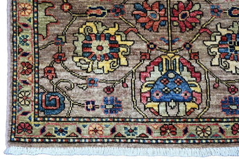 Handknuten Dehbaft Oriental rug by Orientmattor, classic 235 x 80 cm area carpet with intricate patterns and rich colors.