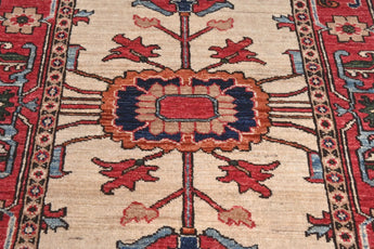 Orientmattor Dehbaft Oriental handwoven rug, classic carpet with intricate patterns, measuring 239 x 83 cm.